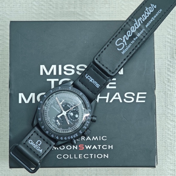 Swatch X Omega Mission To The Moonphase - New Moon Watch